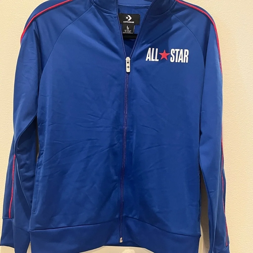 Converse Blue All Star Kids Jacket